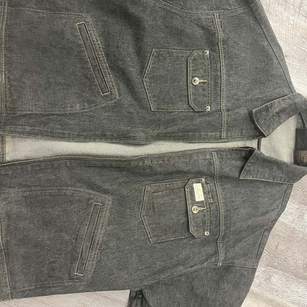Mens rocawear denim jacket